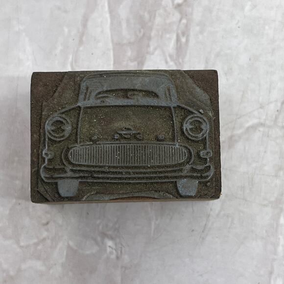 Olympia Rekord P 1.5 Opel 1959 Vintage Letterpress Printers Block Plate SF5